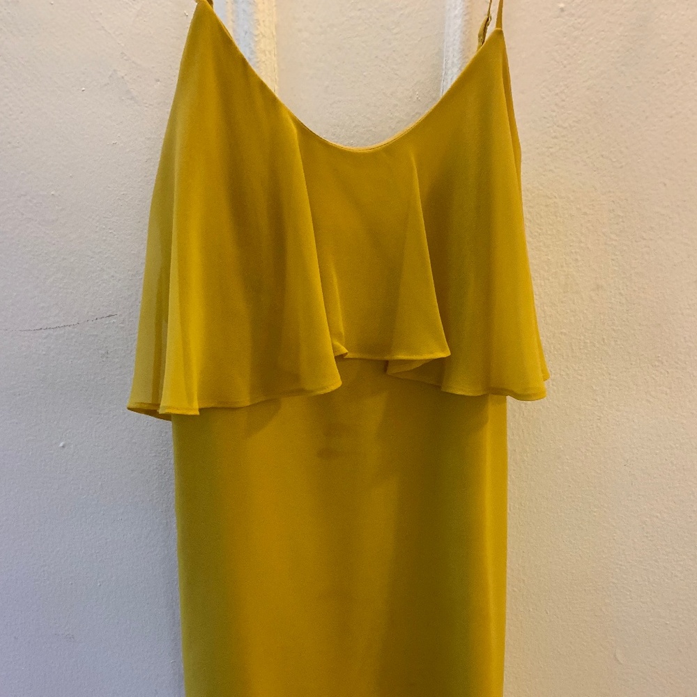 BCBG Chartreuse Mini Dress